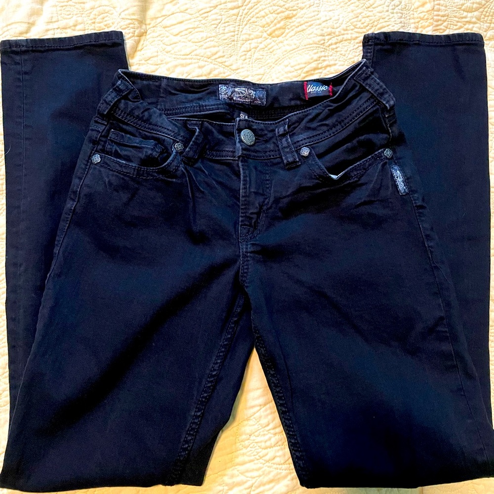 Silver Women’s Jeans Black